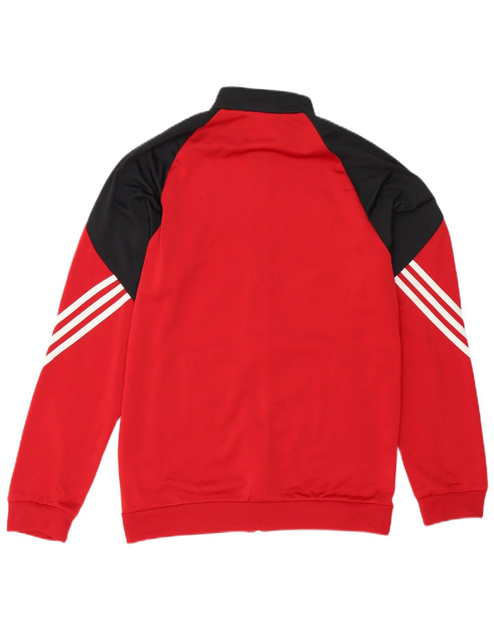 Adidas Træningsdragt til mænd Top jakke Lille Rød Colourblock Polyester