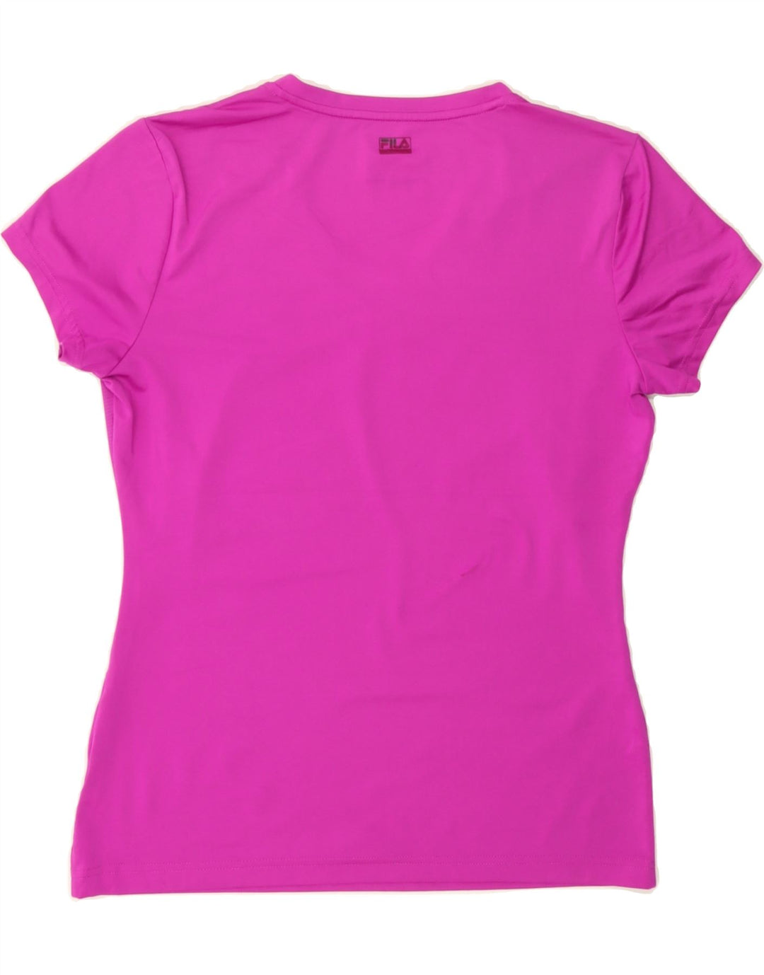 FILA Womens T-Shirt Top UK 14 Medium Pink Vintage Fila and Second-Hand Fila from Messina Hembry 