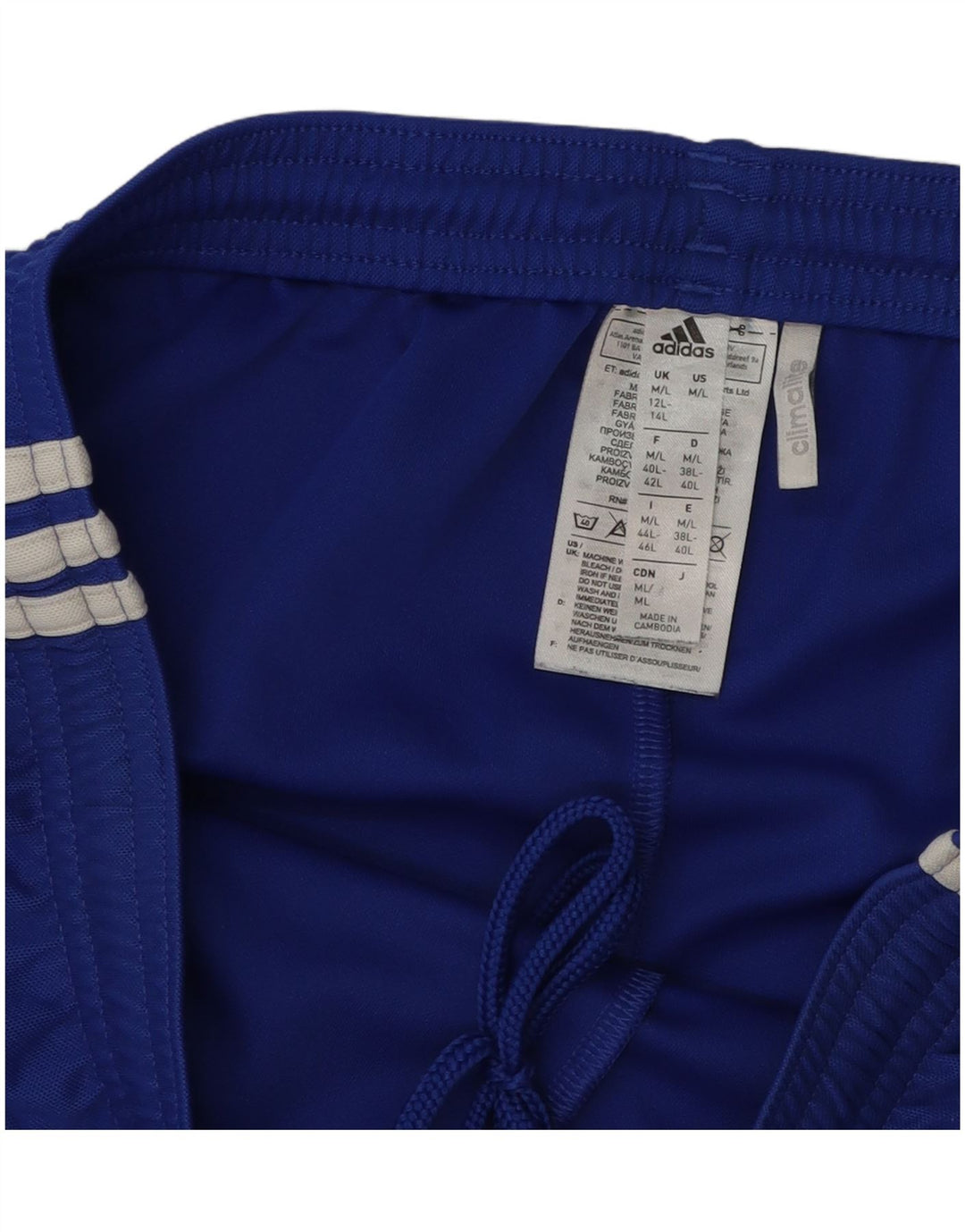 Adidas Dame Climalite Sportshorts UK 12/14 Medium Blue