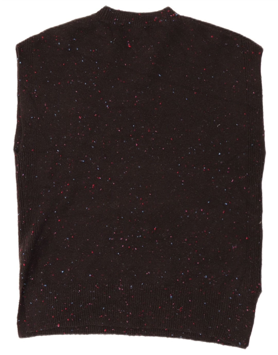 Marks & Spencer Herrevest Tank Top Medium Sort Flecked Acryl