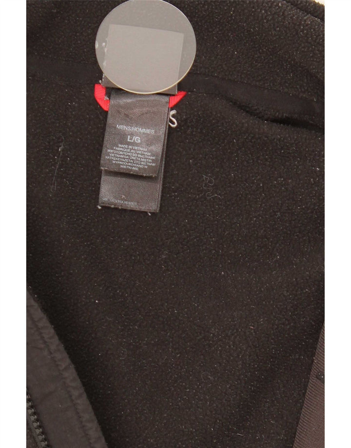 The North Face Herre Grafisk Liner Fleecejakke UK 40 Stor Sort Polyester