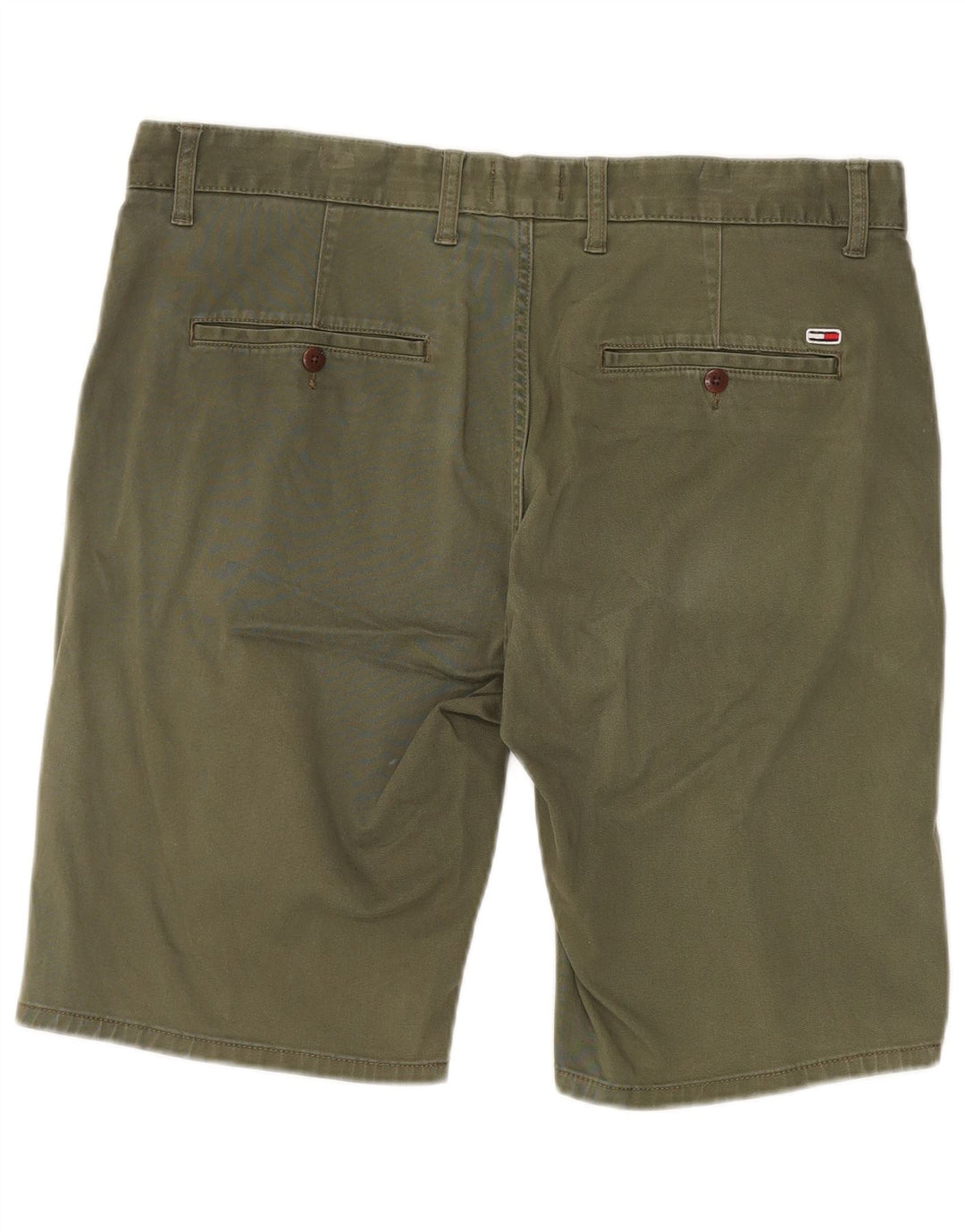 Tommy Hilfiger Herre Chino Shorts W36 Large Khaki Bomuld