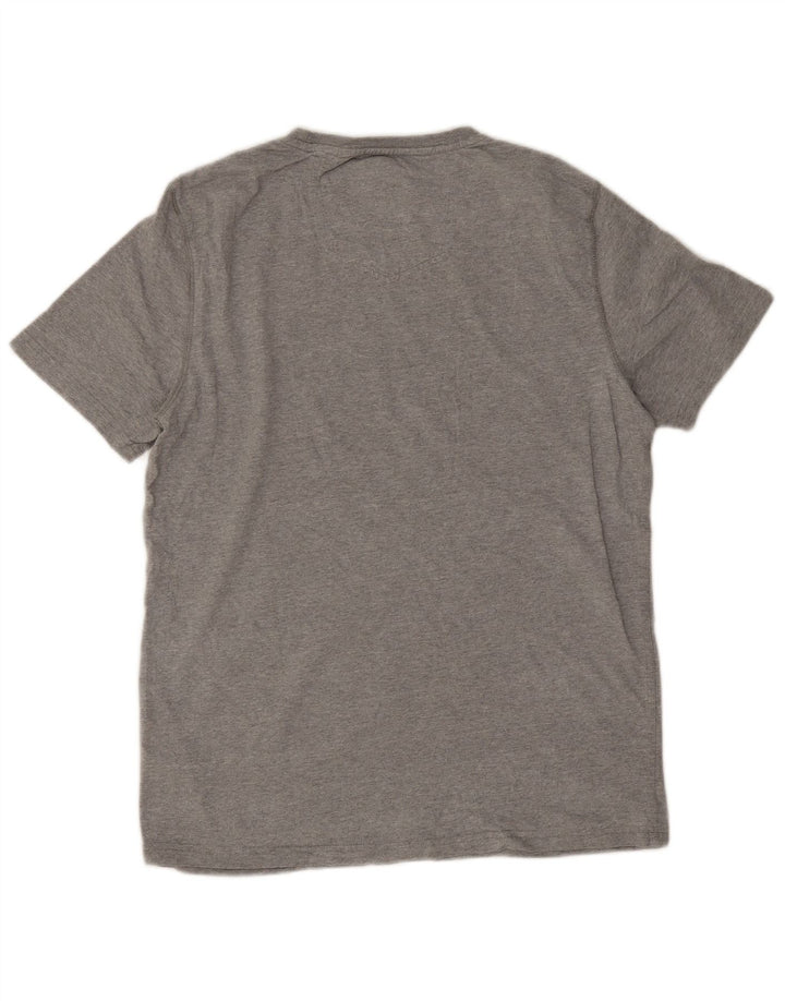 Fat Face Herre T-Shirt Top Medium Grey Bomuld