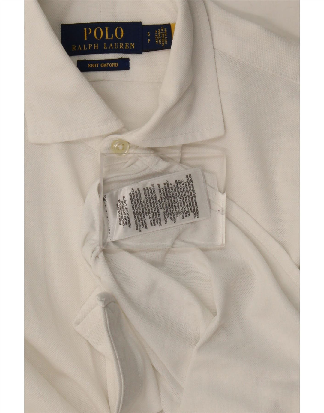 Polo Ralph Lauren herreskjorte lille hvid bomuld