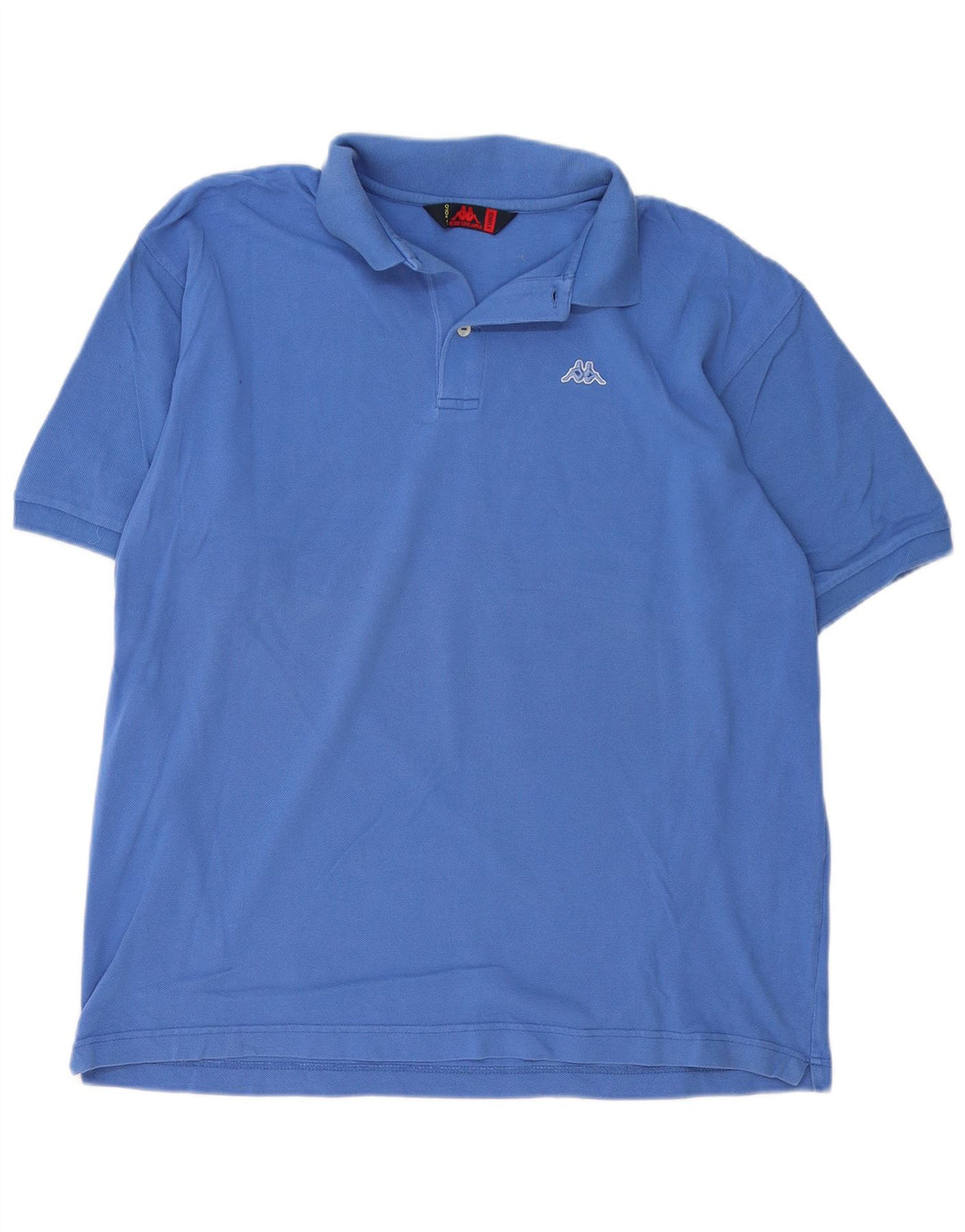 Kappa herre poloshirt XL blå bomuld