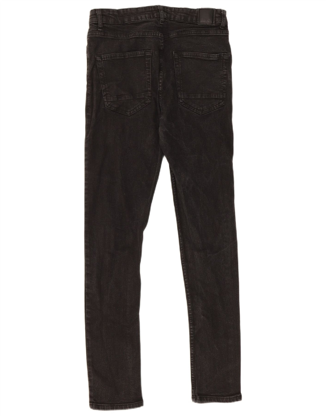 Bænk Herre Skinny Jeans W32 L32 Sort Bomuld