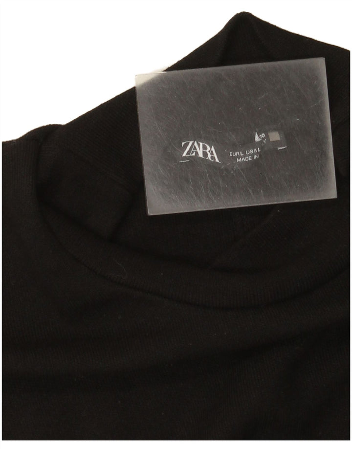 Zara Dame Maxi Dress UK 14 Large Black