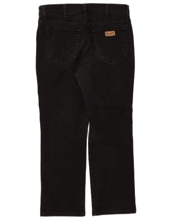 Wrangler Herre Texas Straight Jeans W34 L27 Sort