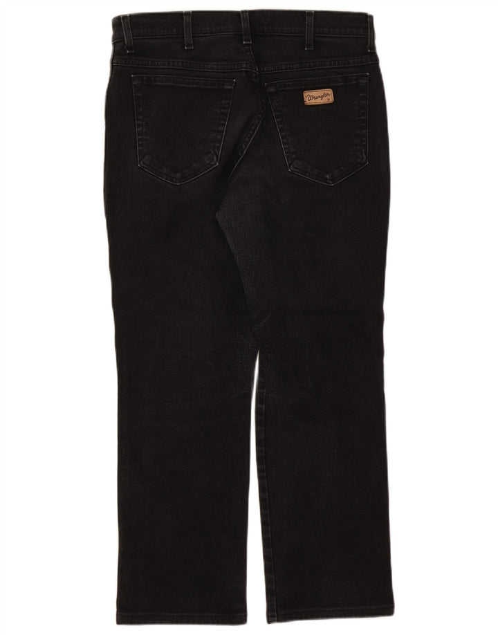 Wrangler Herre Texas Straight Jeans W34 L27 Sort