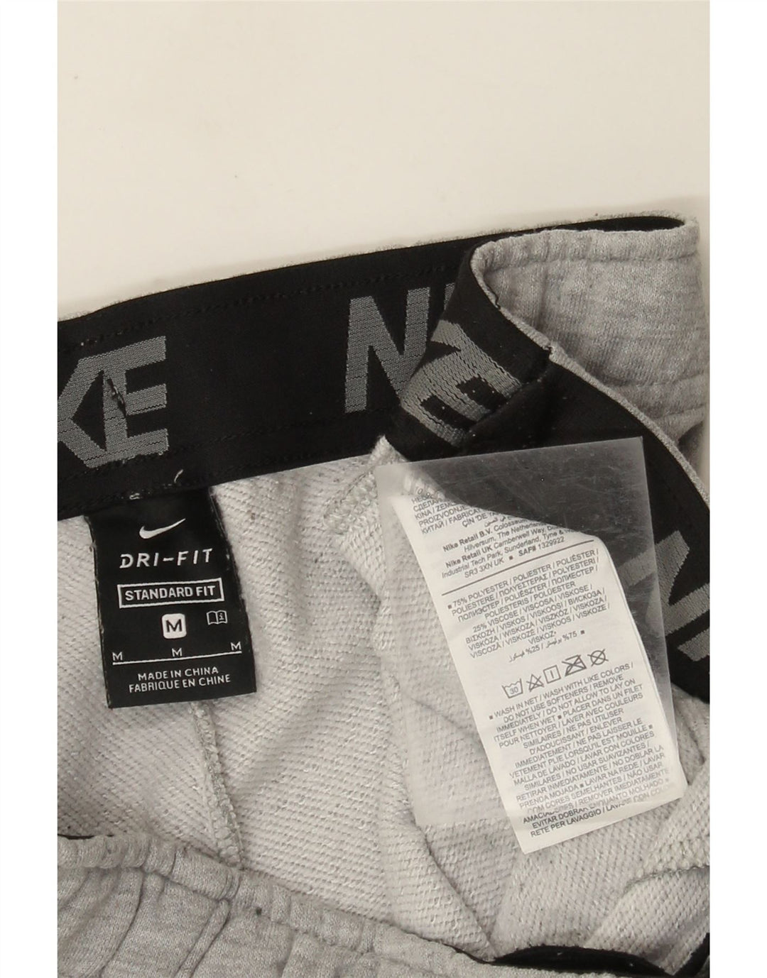 Nike Herre Dri Fit træningsdragt Bukser Joggers Medium Grey Flecked