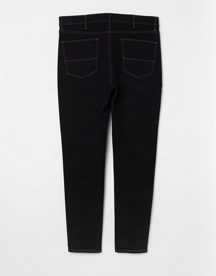 Marks & Spencer Herre Slim Jeans W36 L29 Marineblå Bomuld