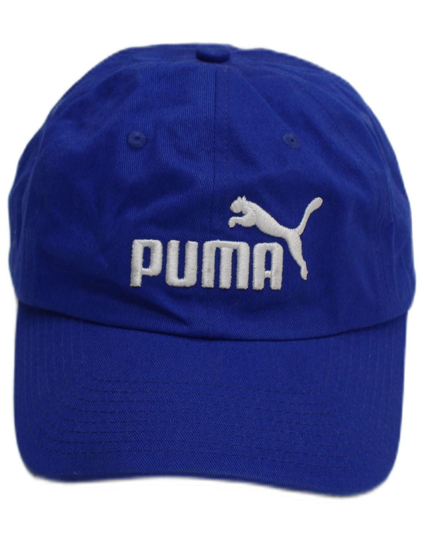Puma Boys grafisk baseballkasket One Size blå bomuld