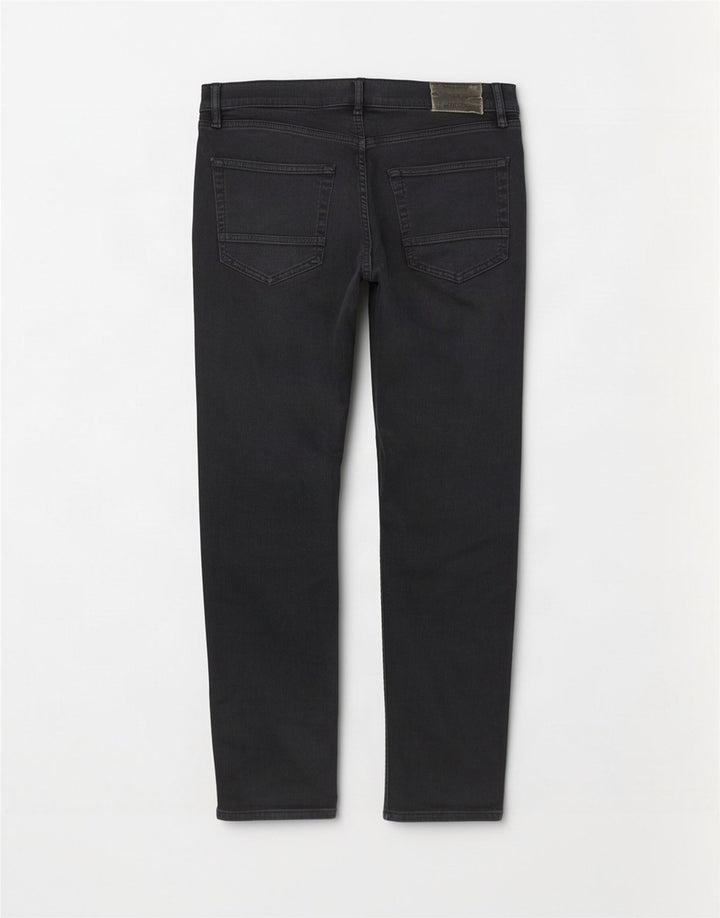 Marks & Spencer Herre Slim Jeans W34 L31 Sort Bomuld