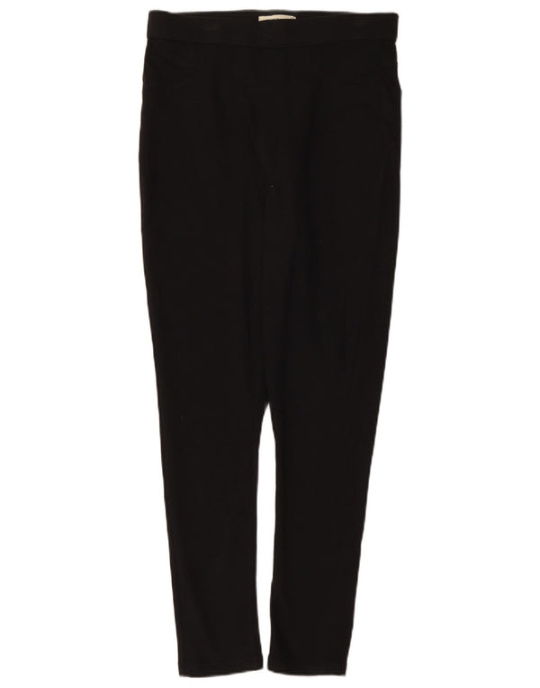 Marks & Spencer Womens Legging Casual Trousers UK 12 Medium W32 L27 Black