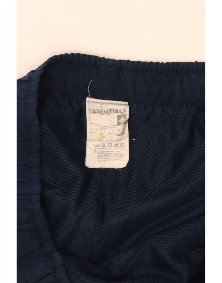 Adidas Herre Climalite Sportshorts store marineblå polyester