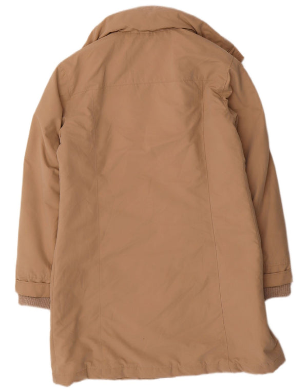 Trussardi Jeans Dame Polstret Frakke IT 42 Medium Beige