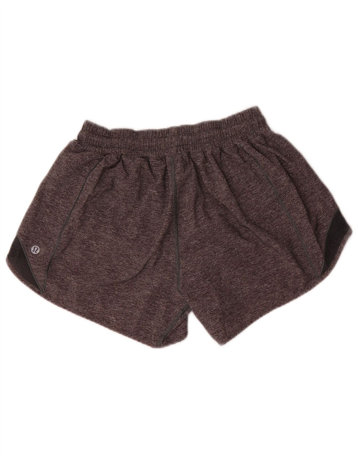 LULULEMON Sportsshorts til kvinder US 6 Medium Grey Colourblock Polyester