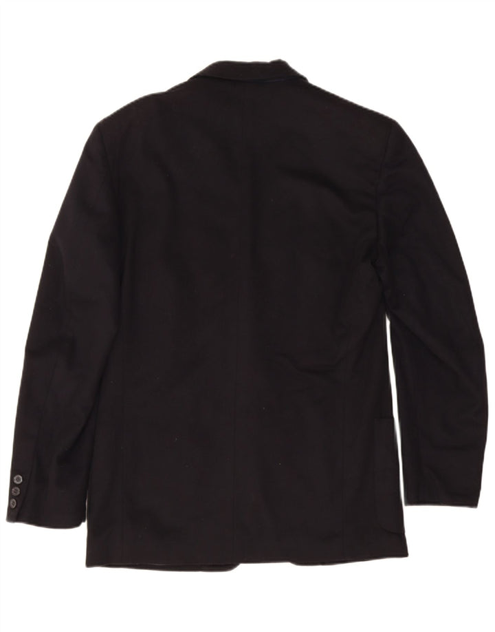 Trussardi Jeans Herre 2 Button Blazer Jacket IT 46 Small Black