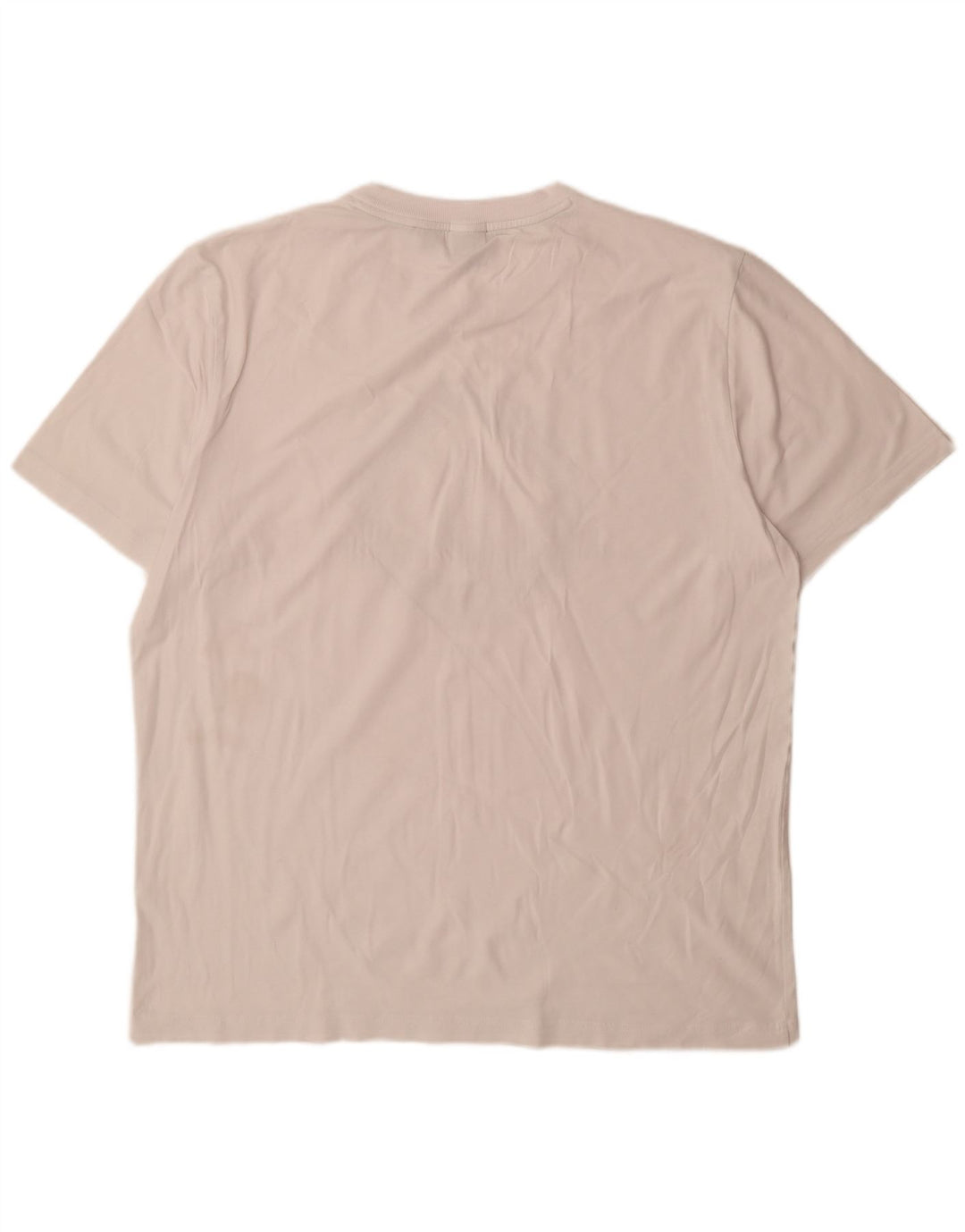 Hugo Boss Herre Grafisk T-Shirt Top 2XL Hvid