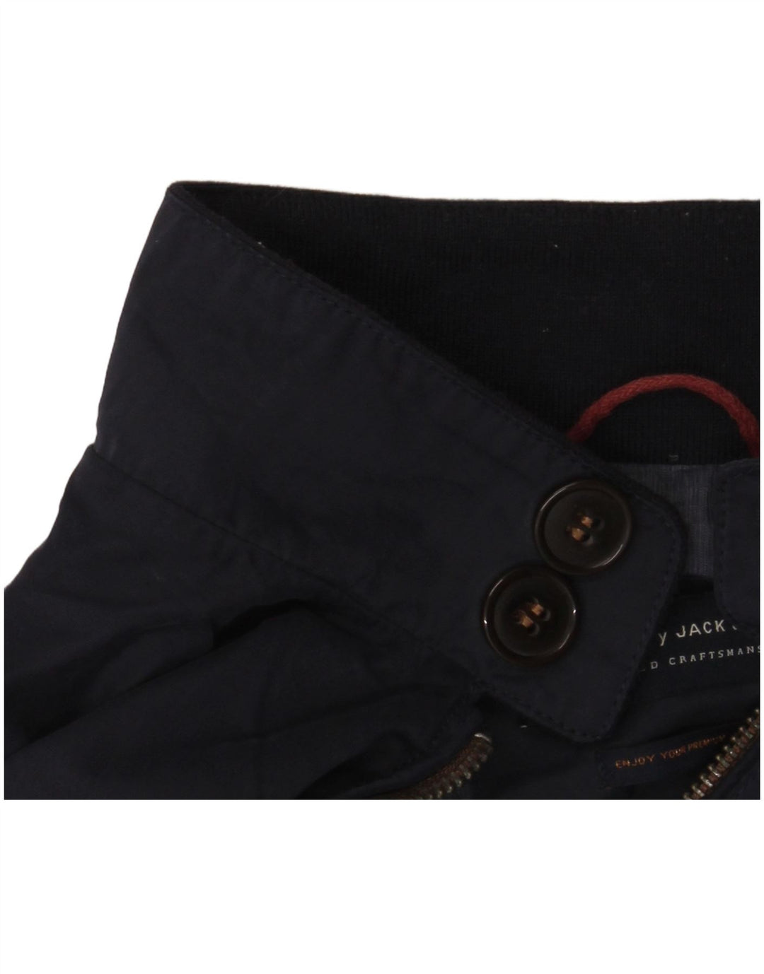 Jack & Jones Bomberjakke til mænd UK 38 Medium Navy Blue Polyester