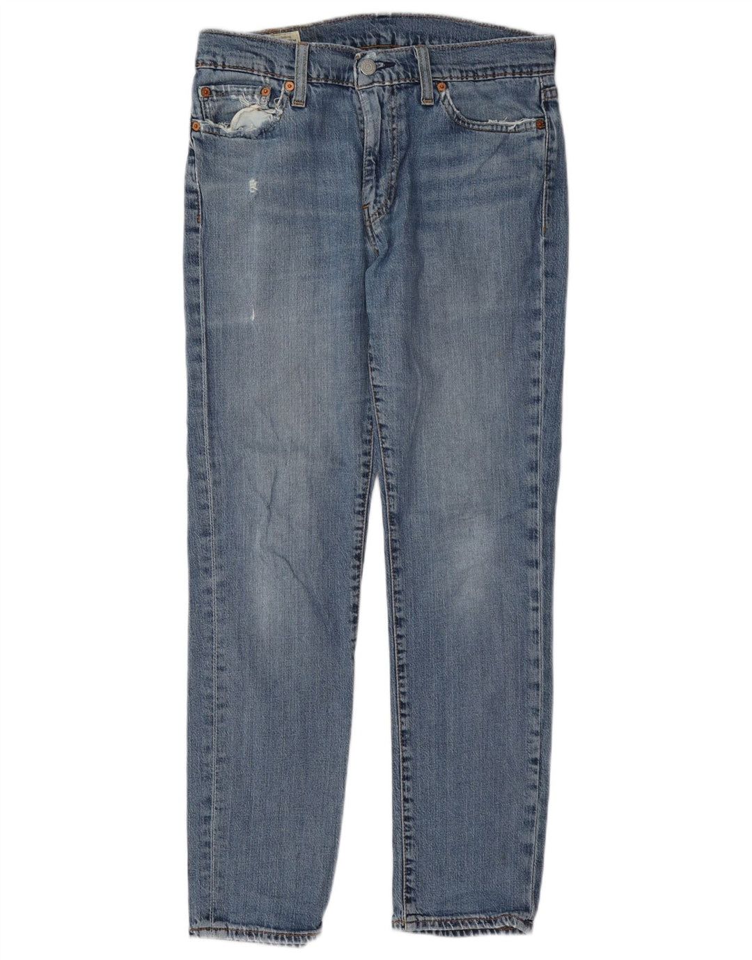 Levi's Womens 511 Tapered Slim Jeans W30 L30 Blå Bomuld