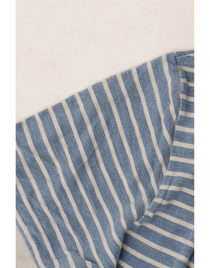 Fred Perry Herre poloshirt Medium blå stribet bomuld