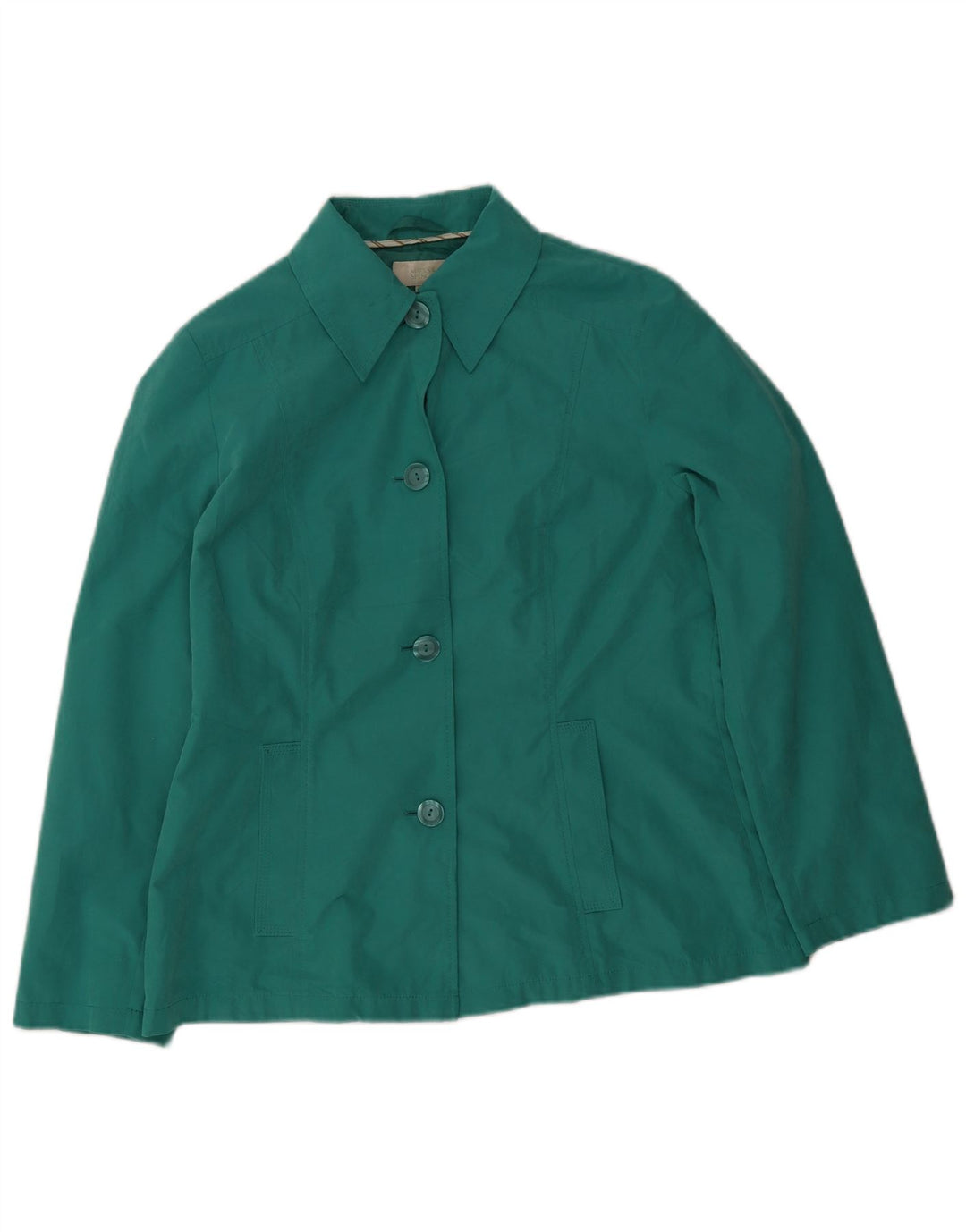 Marks & Spencer Bomberjakke til kvinder UK 14 Medium Green Polyester