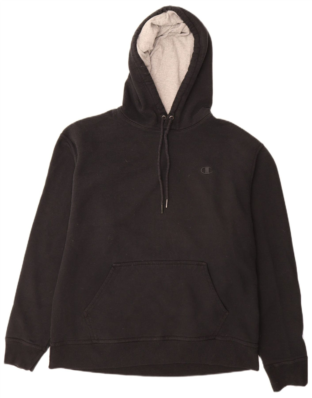 Champion Herre hættetrøje Jumper Large Sort Bomuld