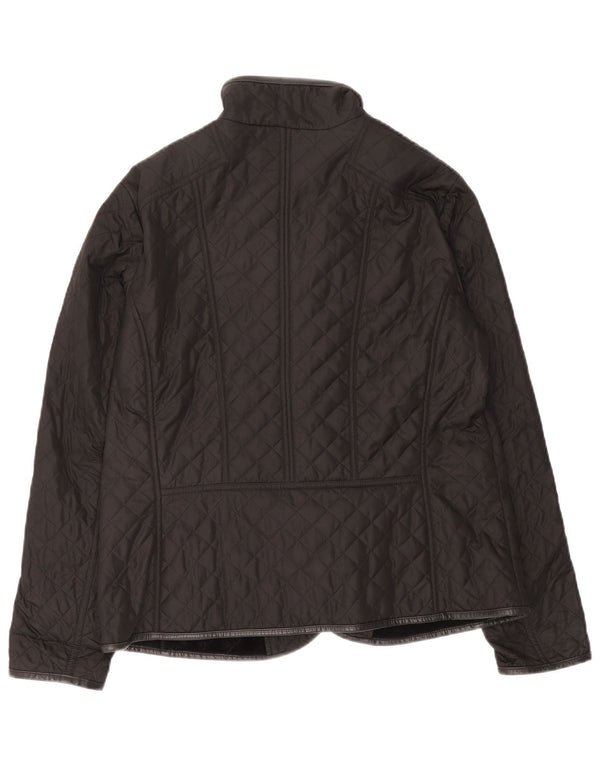 Barbour Quiltet jakke til kvinder UK 18 XL Sort
