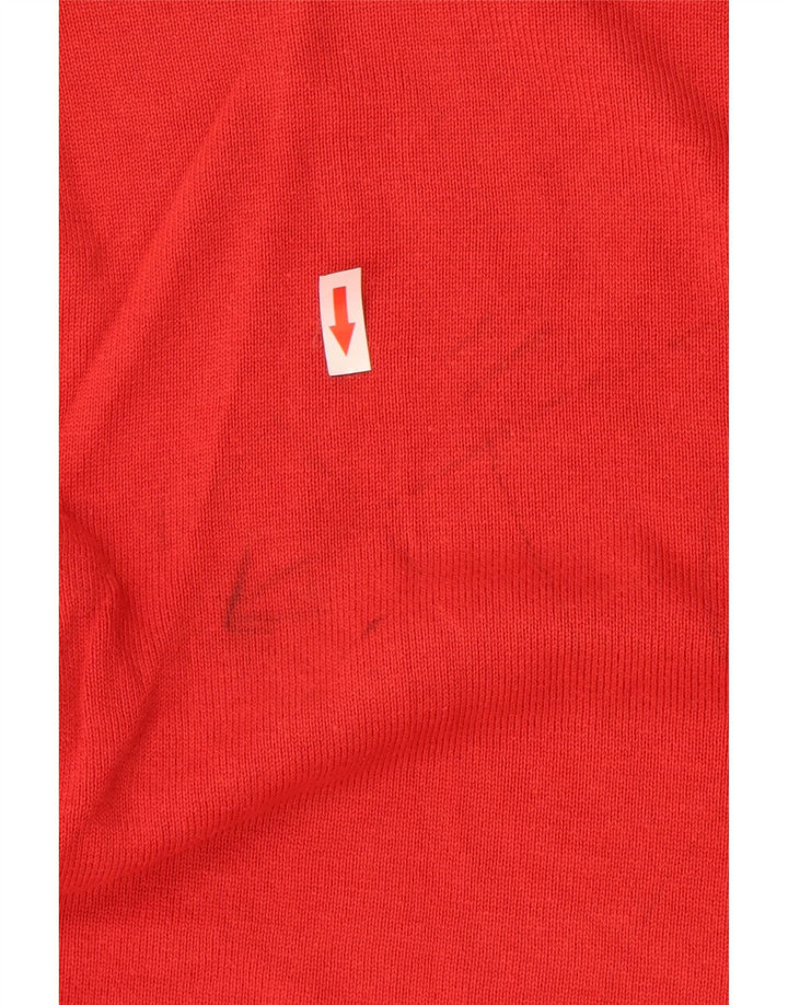 Kappa herre rund hals sweater stor rød bomuld
