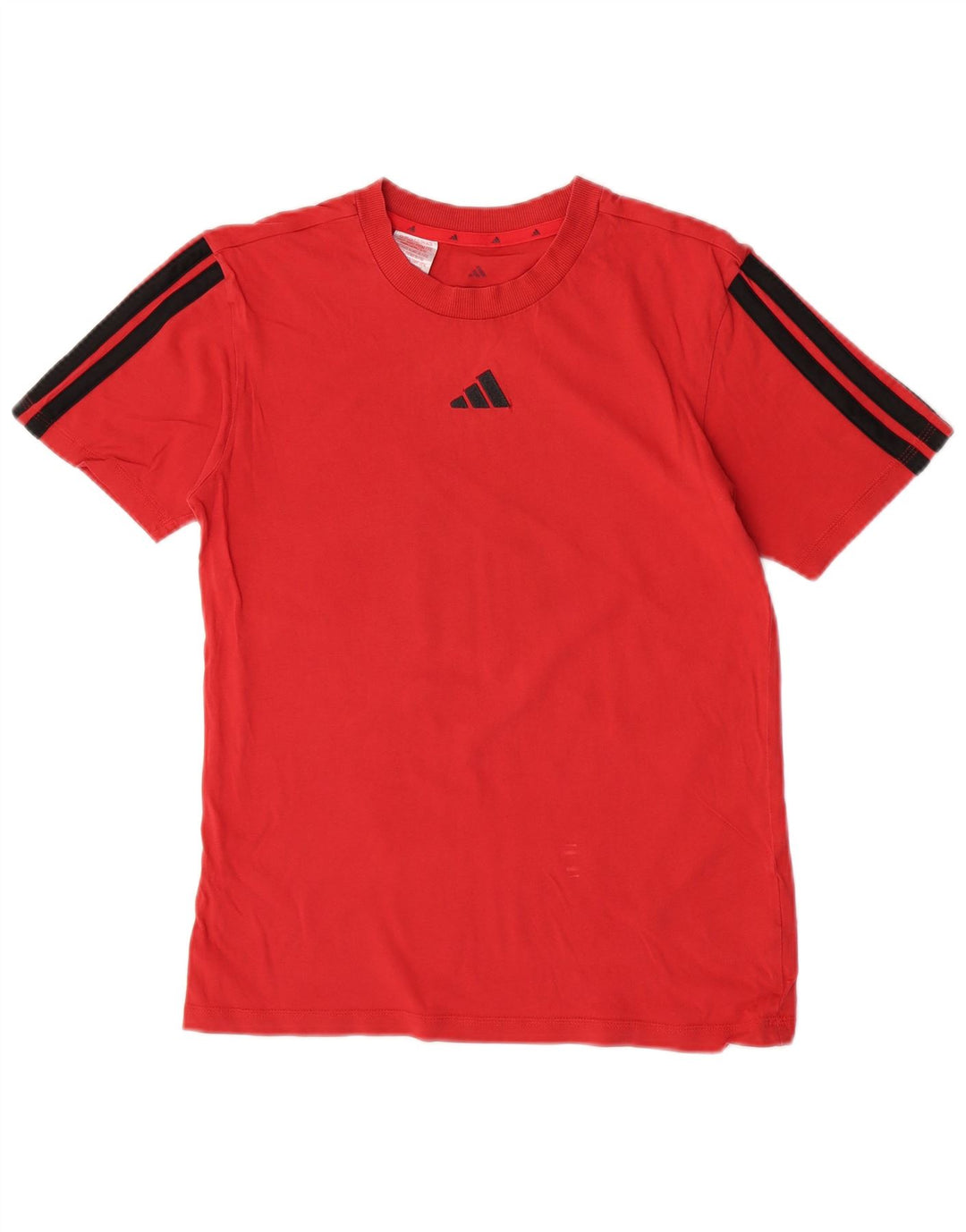 Adidas drenge T-shirt top 13-14 år rød bomuld
