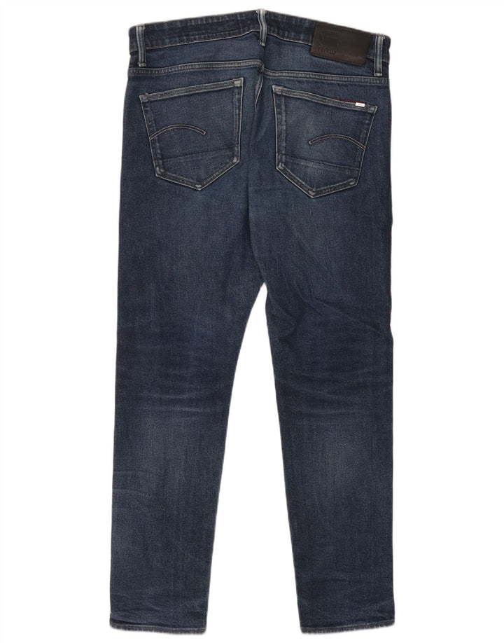 G-Star Herre 3301 Slim Jeans W34 L32 Blå Bomuld