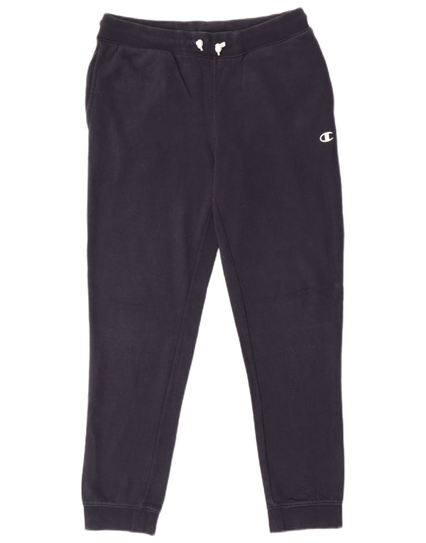 Champion Drenge træningsdragt Bukser Joggers 11-12 år Large Marineblå Bomuld