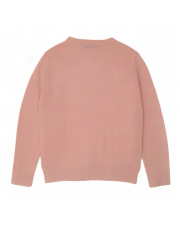 Marks & Spencer Dame sweater med rund hals DK 12 Medium Pink