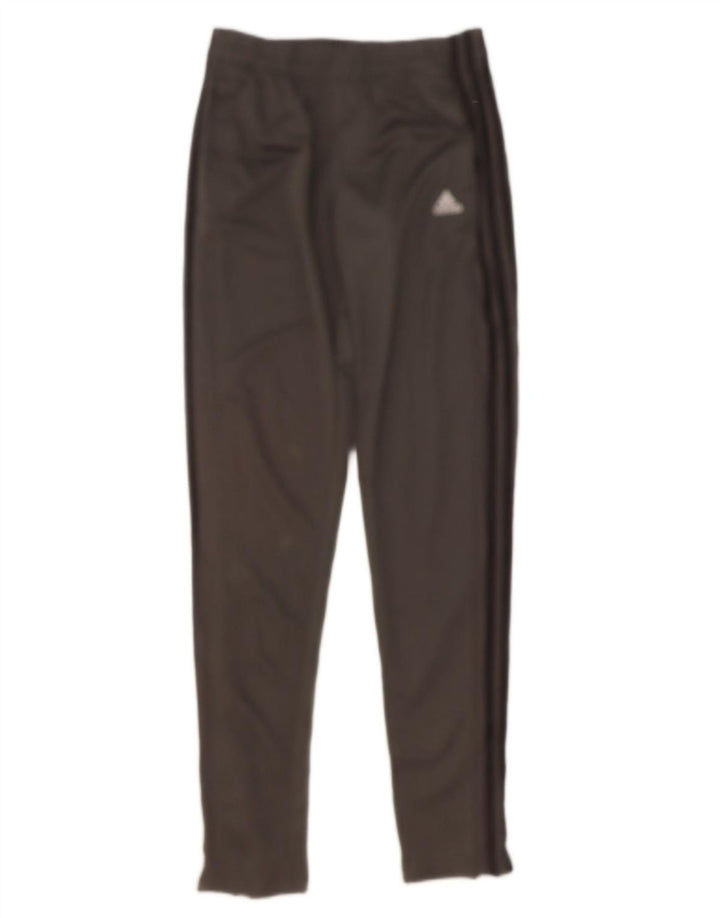ADIDAS Womens Climalite Tracksuit Trousers UK 8/10 Small  Grey Polyester