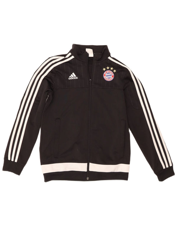Adidas Boys FC Bayern Munchen Træningsdragt Topjakke 11-12 år Sort