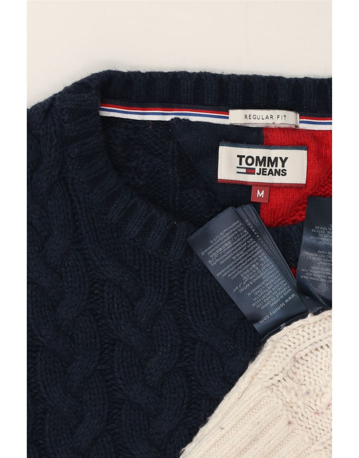 Tommy Hilfiger Herre Boat Neck Jumper Sweater Medium Flerfarvet