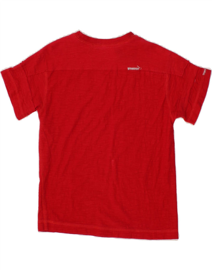 CALVIN KLEIN JEANS Womens T-Shirt Top US 6 Medium Red Vintage Calvin Klein Jeans and Second-Hand Calvin Klein Jeans from Messina Hembry 
