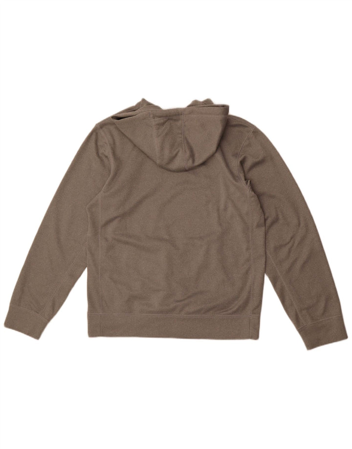 Nike Herre Therma-Fit Graphic Hoodie Jumper Lille grå polyester