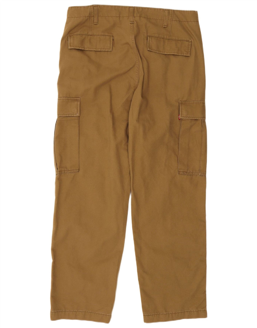 Levi's Straight Cargo-bukser til mænd W36 L30 brun bomuld