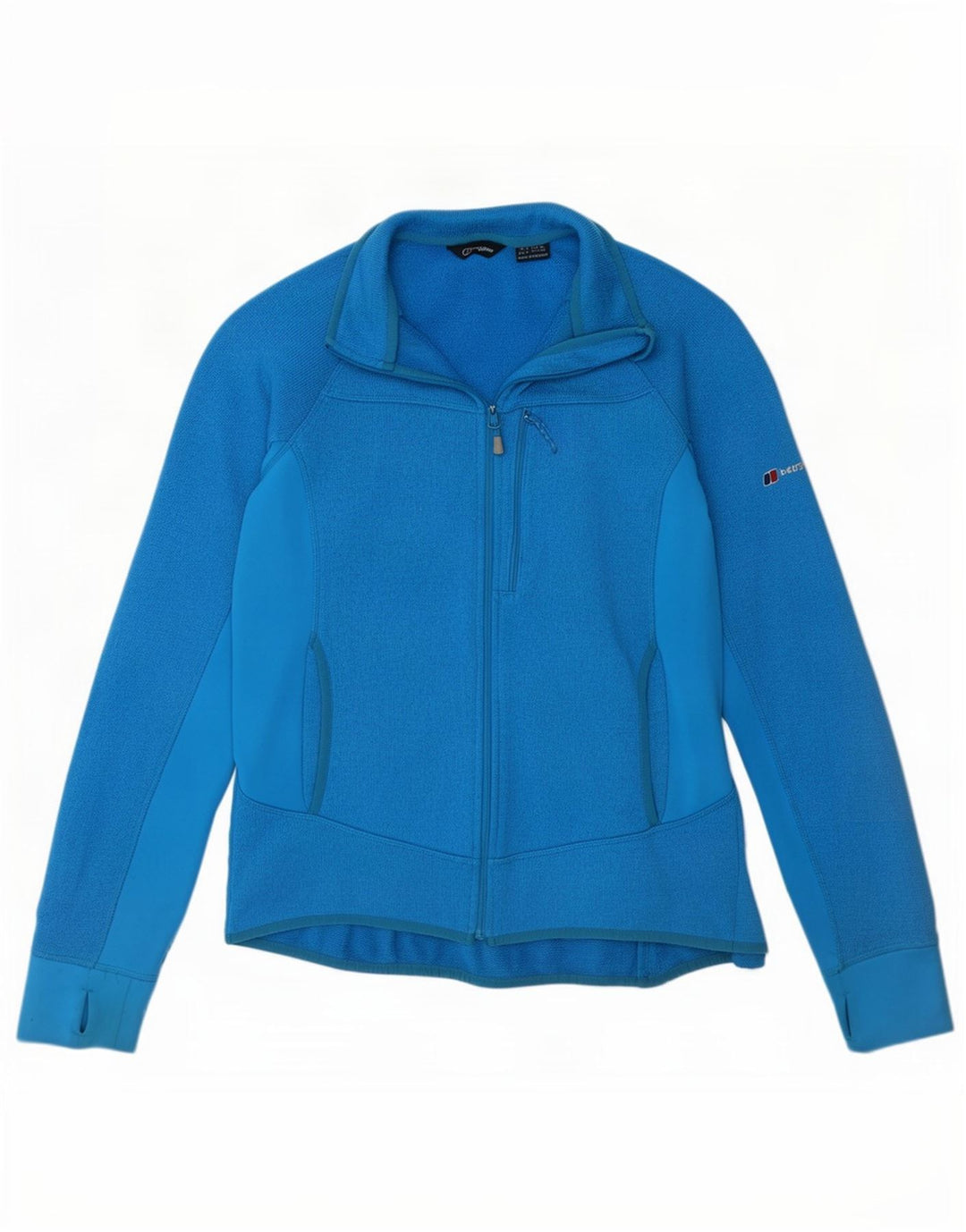 Berghaus træningsdragt topjakke til kvinder UK 16 Stor blå polyester