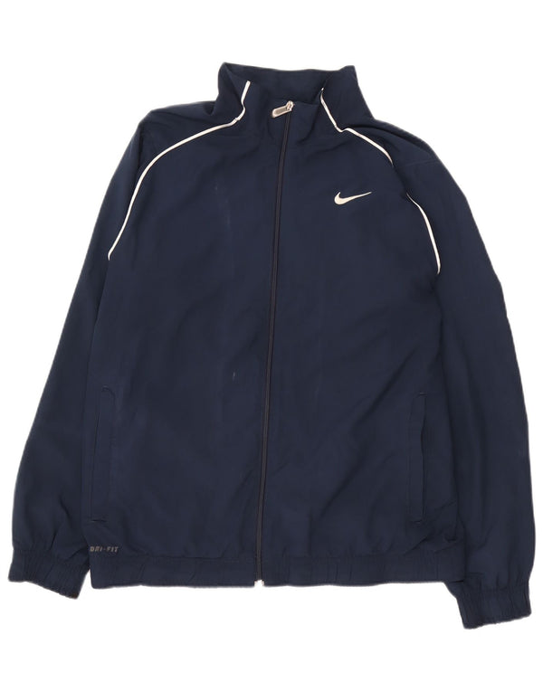 Nike Herre Dri Fit træningsdragt Topjakke Medium Navyblå Polyester