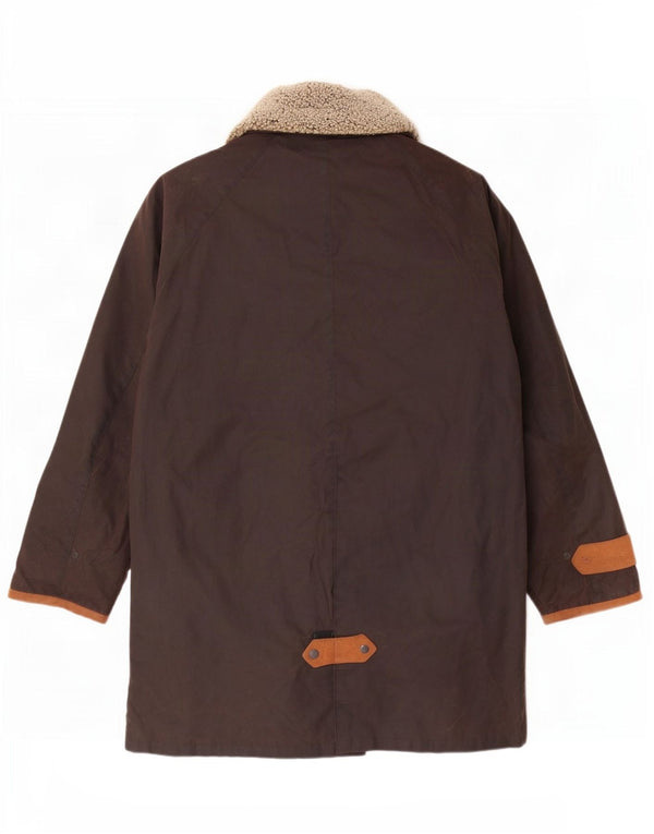 Toggi Womens vokset bomuldsjakke UK 14 Medium Brown