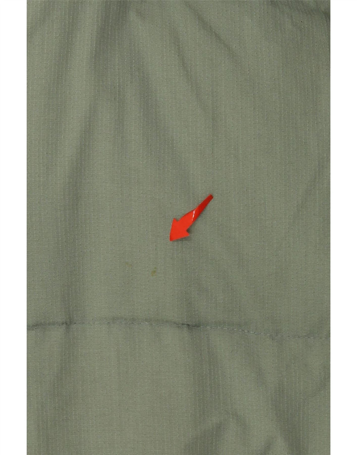 Fila Herre hættepolstret jakke UK 44 2XL Grøn polyamid