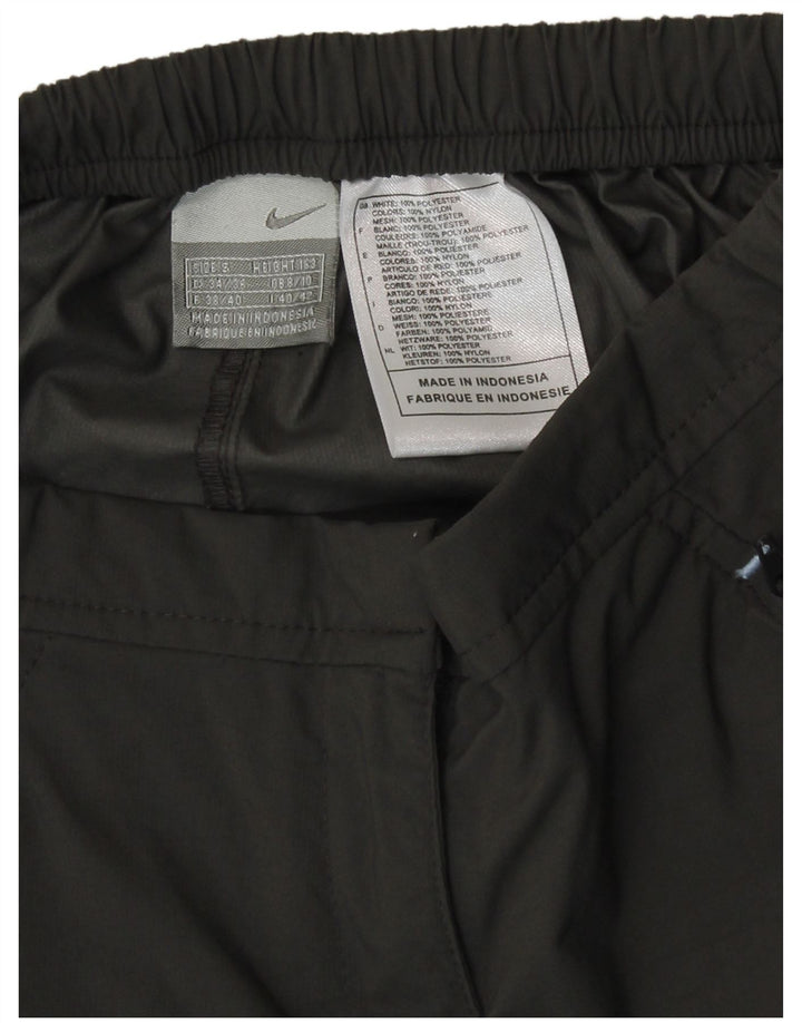 Nike lige bukser til kvinder UK 8/10 Small W26 L29 Grå polyester