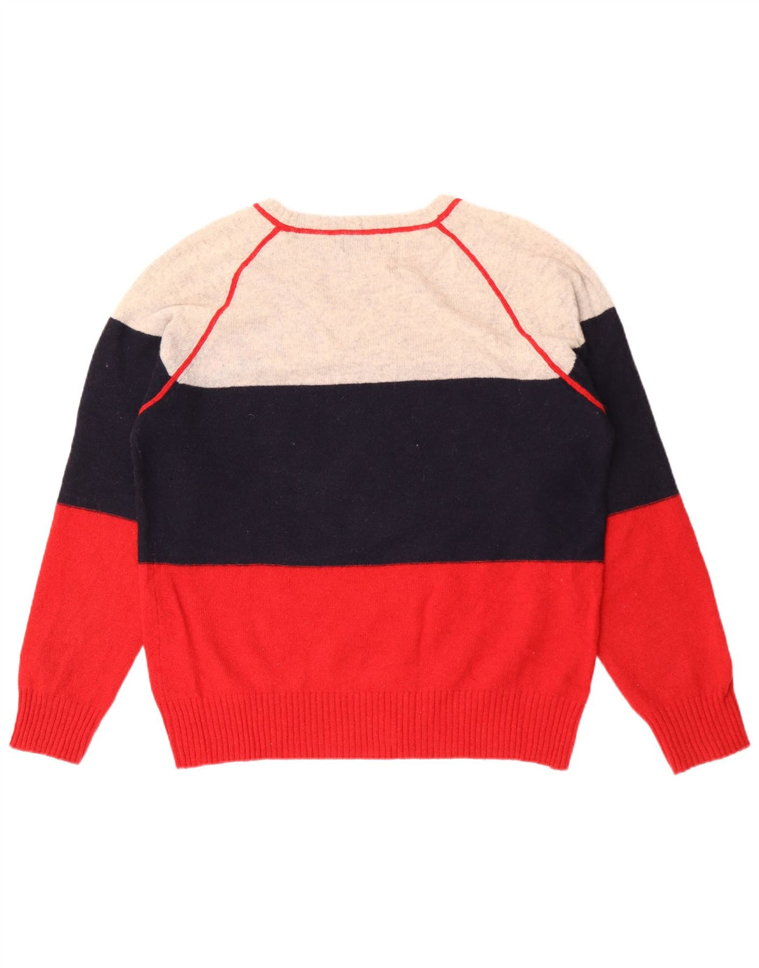 Kappa Herre Boat Neck Jumper Sweater XL Flerfarvet Colourblock Uld