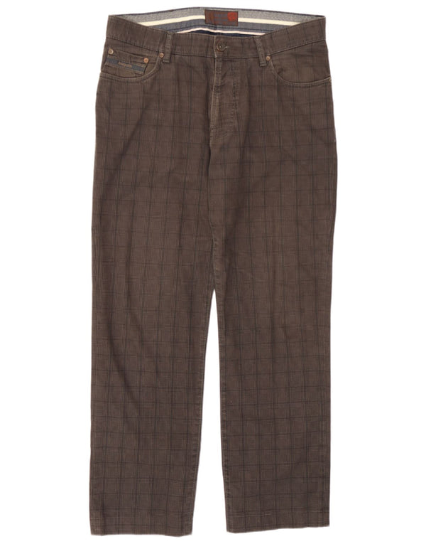Bugatti Lige Casual Bukser IT 52 XL W36 L30 Grå Houndstooth