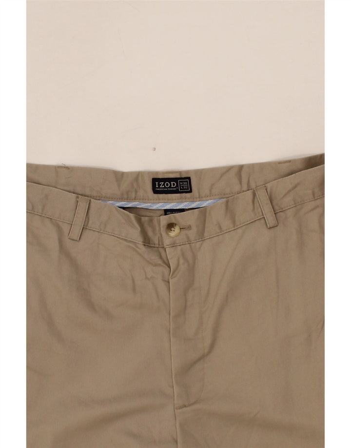 IZOD Mens Chino Trousers W38 L32 Beige Cotton Vintage Izod and Second-Hand Izod from Messina Hembry 