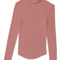 Zara Dame Top Langærmet UK 8 Lille Pink