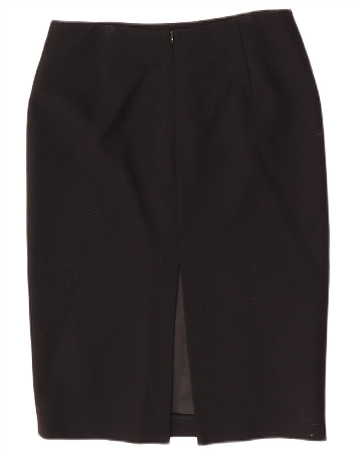 Aspesi Dame Pencil Skirt IT 44 Medium W28 Sort